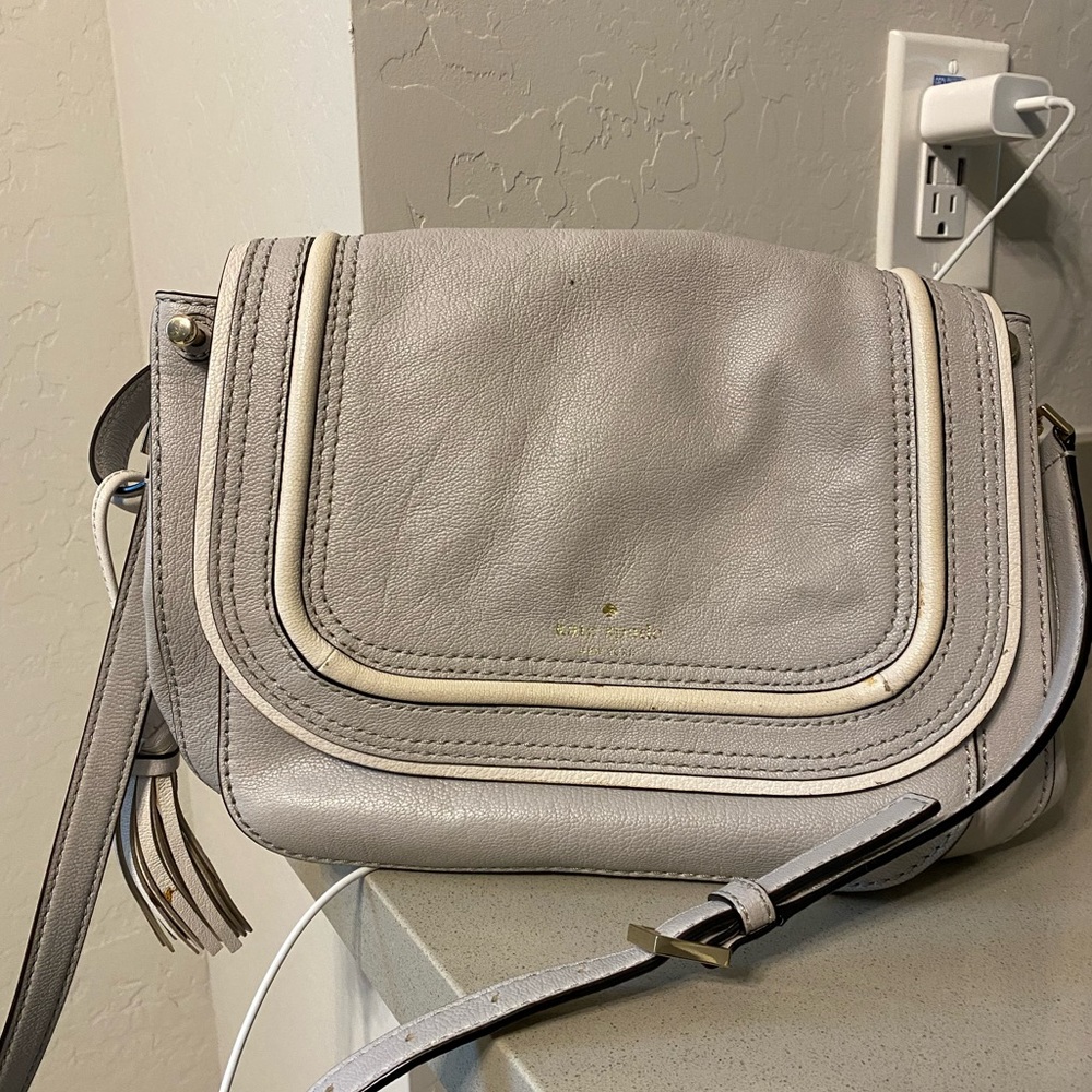 Kate spade grey purse
